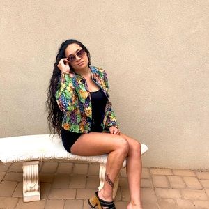 Amazing Vintage Tapestry Jacket - Don Caster